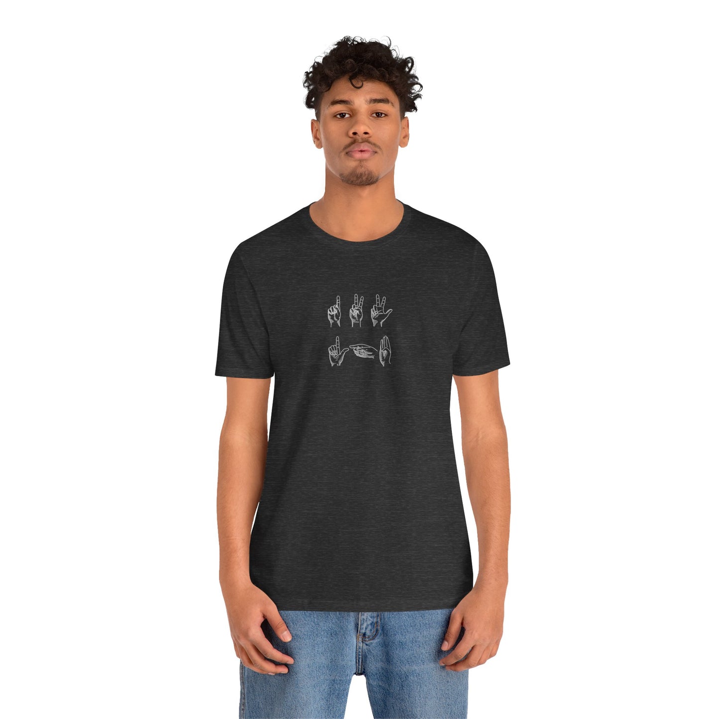 123 LGB ASL UNISEX Shirt Template