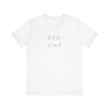 123 LGB ASL UNISEX Shirt Template