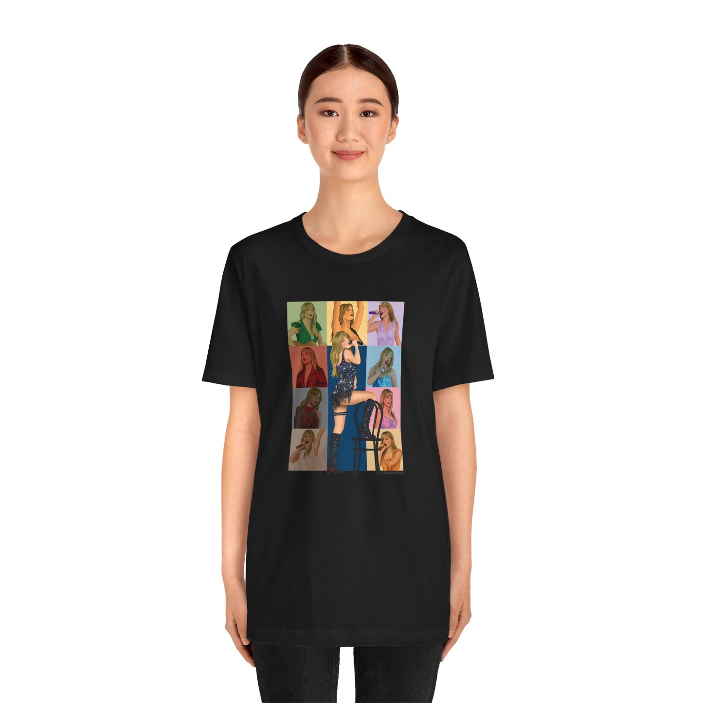 Poster Style Hand Drawn Tour Outfits UNISEX Shirt