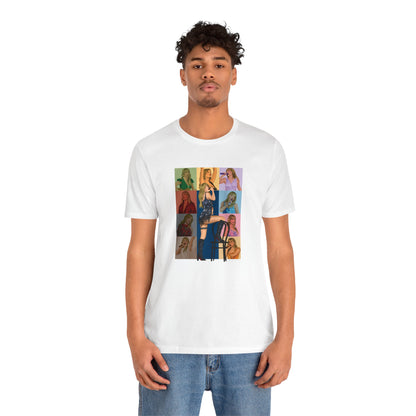 Poster Style Hand Drawn Tour Outfits UNISEX Shirt