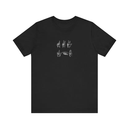 123 LGB ASL UNISEX Shirt Template