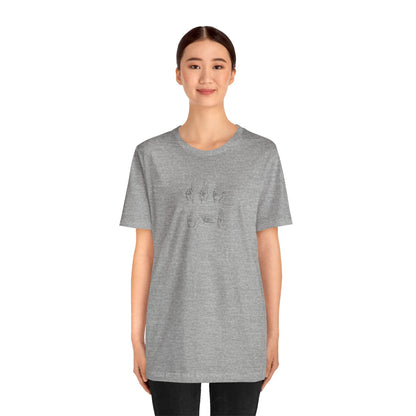 123 LGB ASL UNISEX Shirt Template