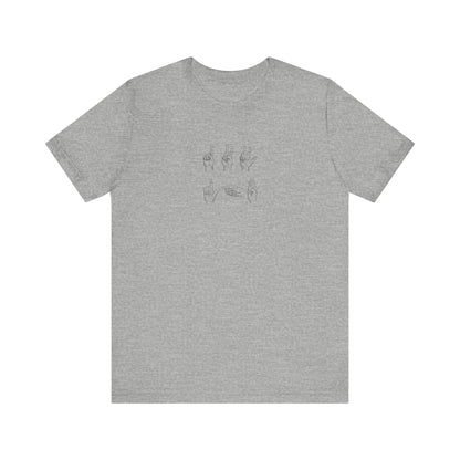 123 LGB ASL UNISEX Shirt Template