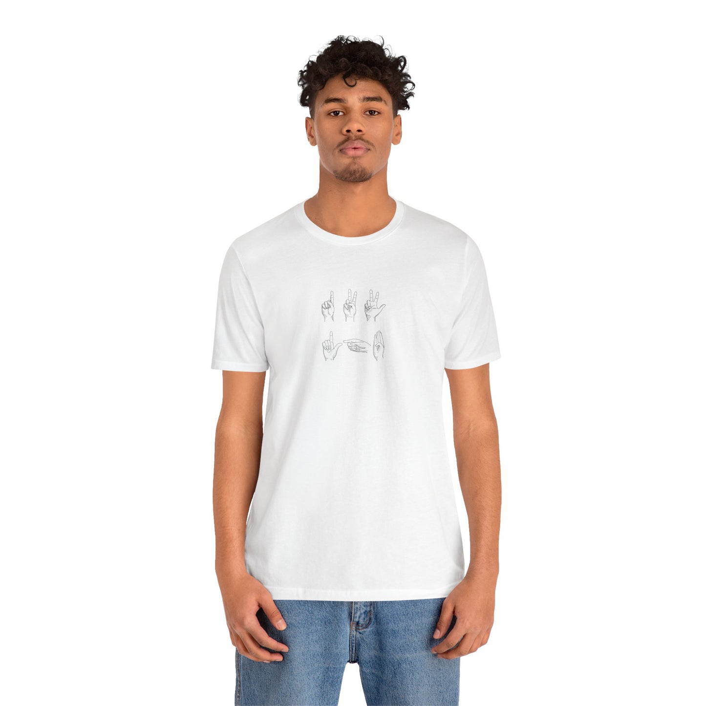 123 LGB ASL UNISEX Shirt Template