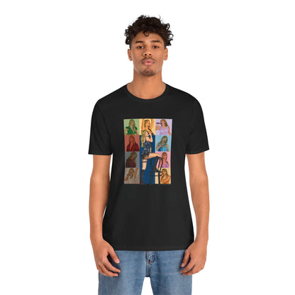 Poster Style Hand Drawn Tour Outfits UNISEX Shirt